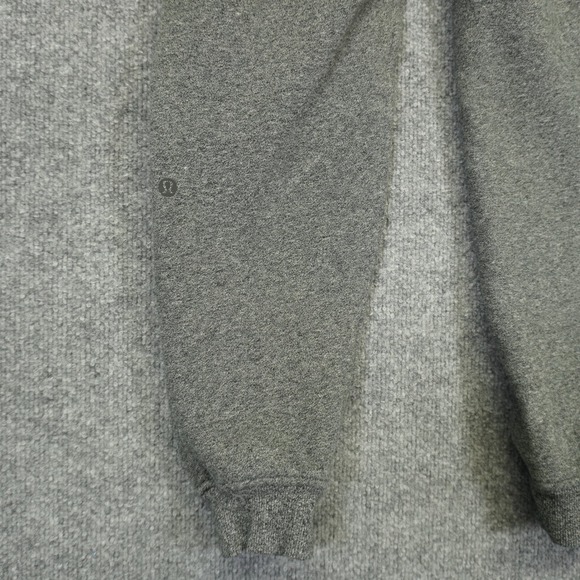 Lululemon Scuba Jogger Women 6 Grey Heathered High Rise Fleece Sweatpants - Picture 3 of 8